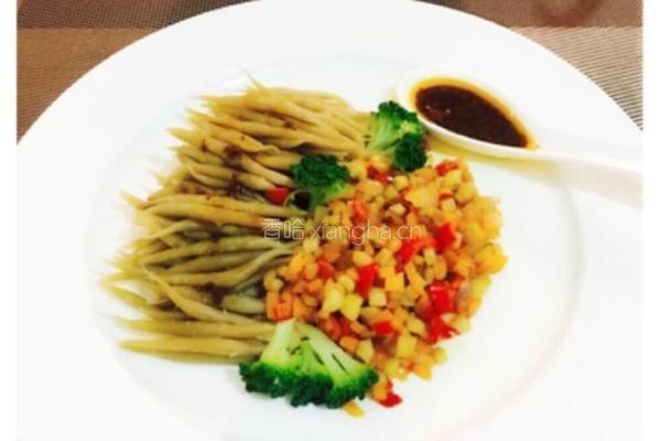 蘑菇莜面鱼鱼的做法图解11