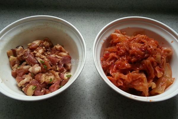 辣白菜炒五花肉的做法图解7