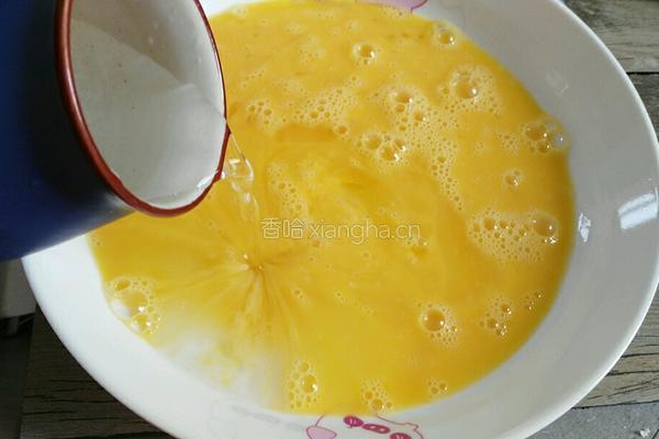 干贝蒸蛋的做法图解3