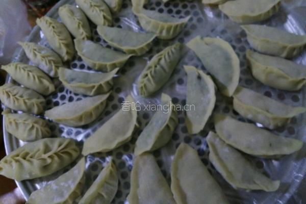 韭菜／白菜饺子的做法图解5