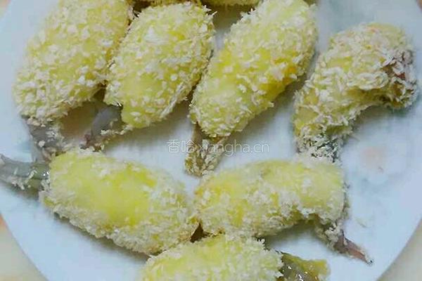黄金虾球的做法图解4