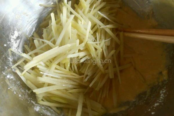 西红柿土豆煎饼的做法图解5