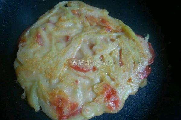 西红柿土豆煎饼的做法图解9