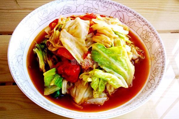 大头菜炒西红柿的做法图解5