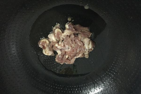 荷兰豆炒肉的做法图解5