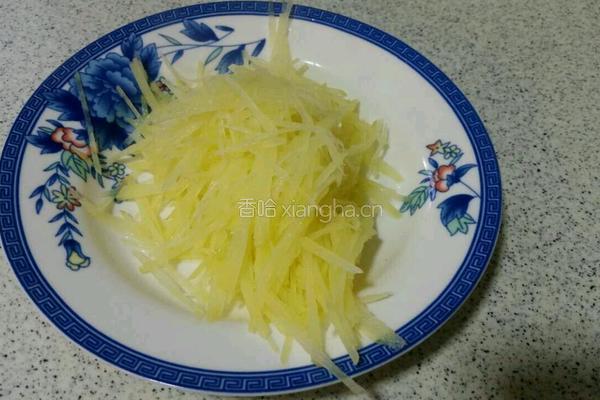 凉拌土豆丝的做法图解3