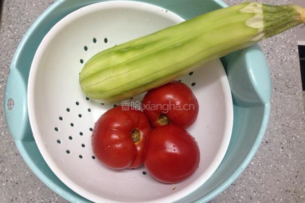番茄烩西葫芦的做法图解1