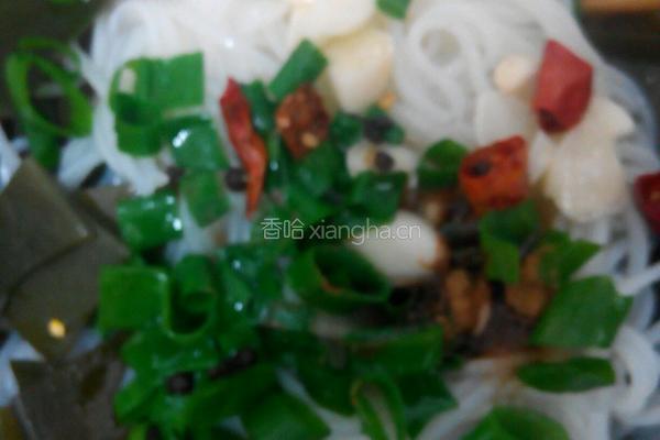 凉拌米粉的做法图解4