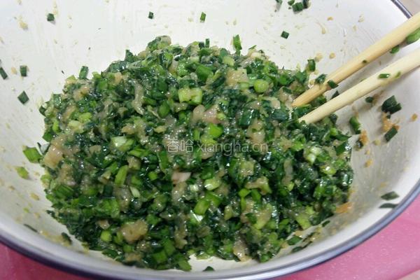 韭菜鸡肉馅饺子的做法图解9
