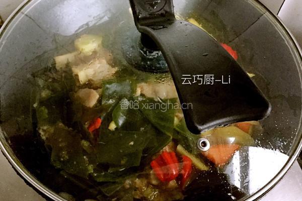 海带炖猪蹄的做法图解18