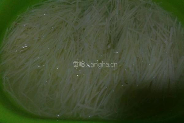 炝拌土豆丝的做法图解3