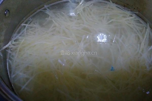 炝拌土豆丝的做法图解5