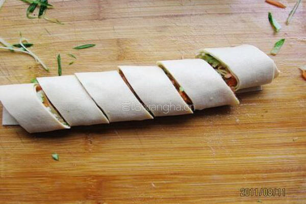 京酱肉丝团团圆圆的做法图解5