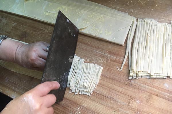 豆角卤面的做法图解6