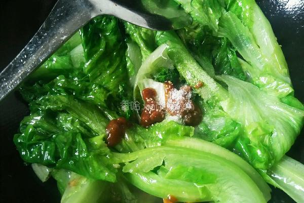 清炒生菜的做法图解5