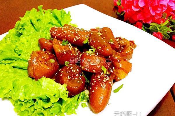 红烧猪尾的做法图解12
