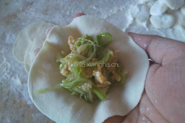 西葫芦鸡蛋饺子的做法图解12