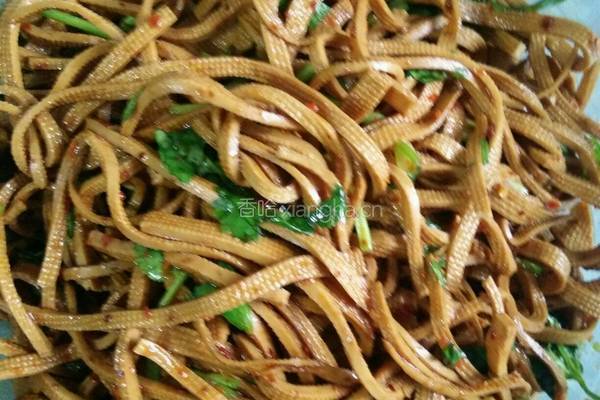 凉拌豆腐丝的做法图解5