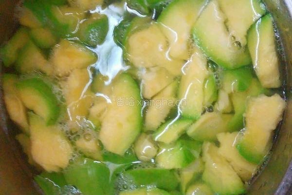 小瓜豆汁汤的做法图解3