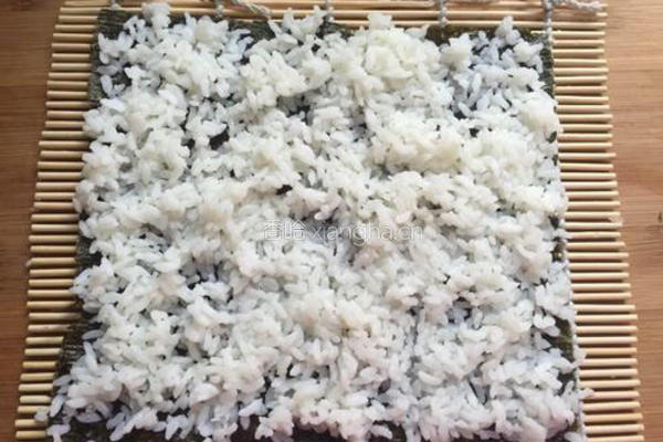 炸鸡寿司的做法图解10