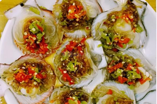 蒜蓉粉丝扇贝的做法图解6