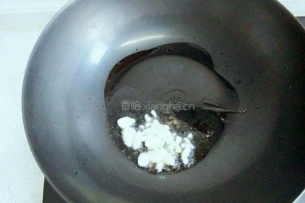清炒油菜的做法图解4