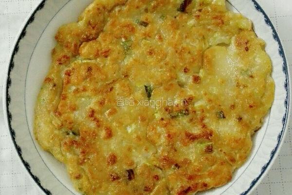 瓠瓜瘦肉香煎饼