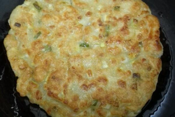 瓠瓜瘦肉香煎饼的做法图解5