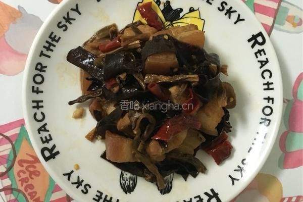 干豆角木耳红烧肉的做法图解13