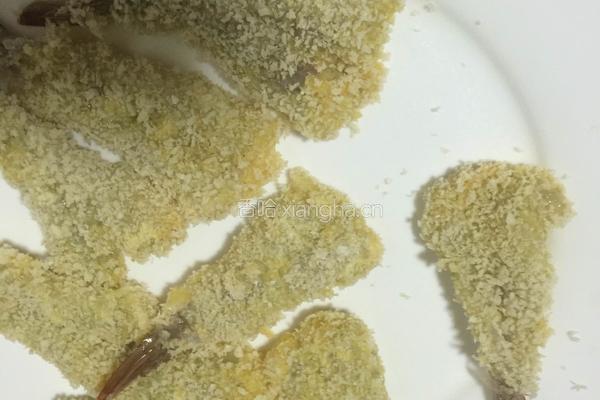 日式炸大虾的做法图解3