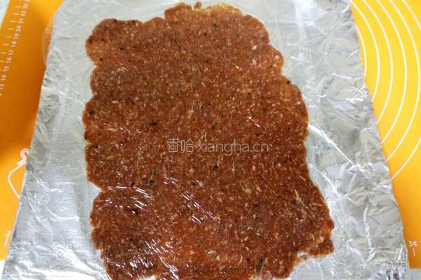 蜜制牛肉脯的做法图解7