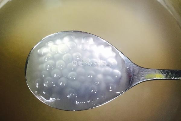 榴莲芒果西米露附煮西米最简单的方法的做法图解4