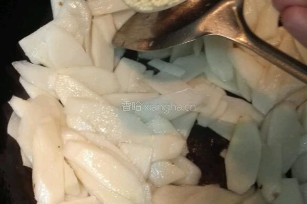 清炒山药的做法图解5