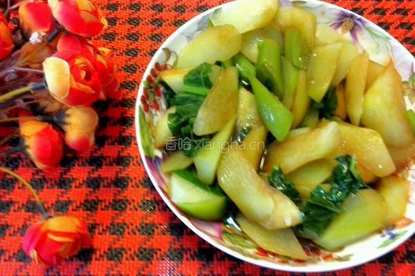 热拌橄榄菜的做法图解4