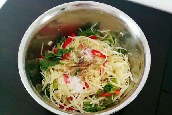 凉拌土豆丝的做法图解9