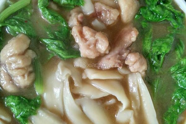鸡肉刀削面的做法图解11