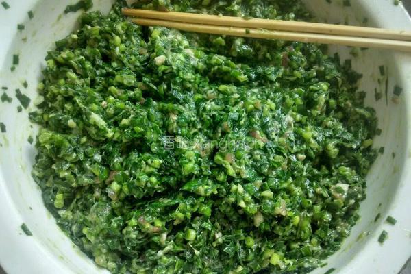 韭菜大肉馅饺子的做法图解6