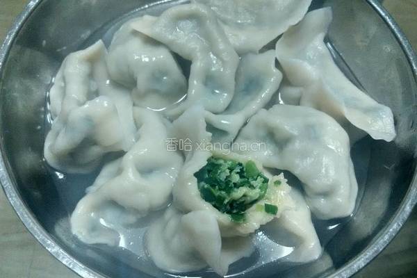 韭菜大肉馅饺子的做法图解13