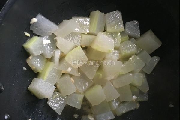 素炒冬瓜的做法图解9