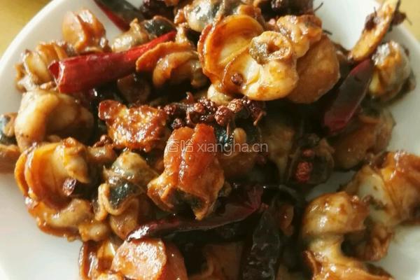 麻辣波螺肉的做法图解4