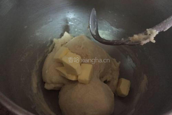 豆沙面包的做法图解4