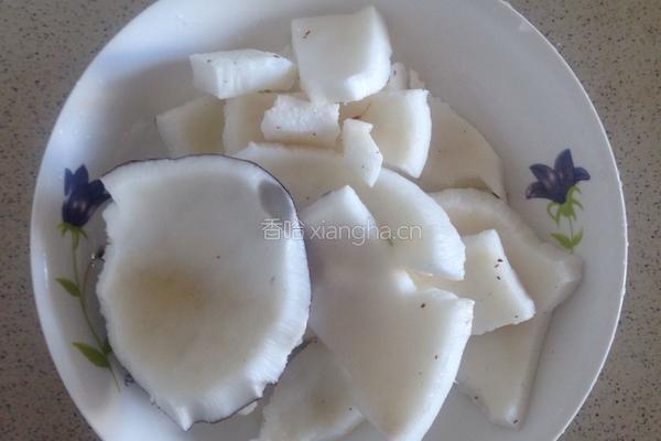 原汁原味的椰子饭的做法图解1