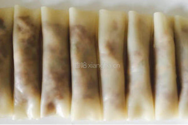 粉皮牛肉卷的做法图解4