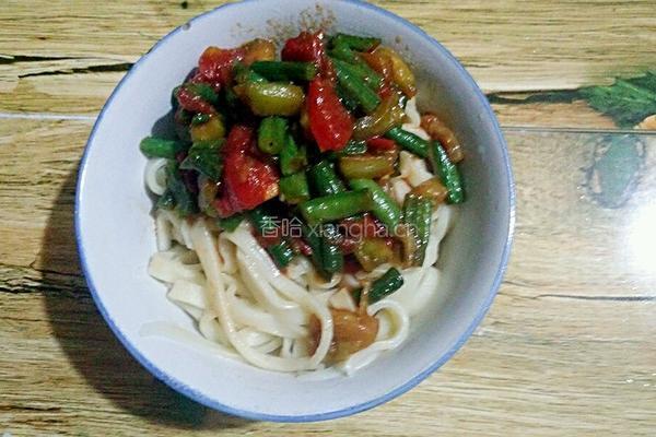 盖浇拌面的做法图解4