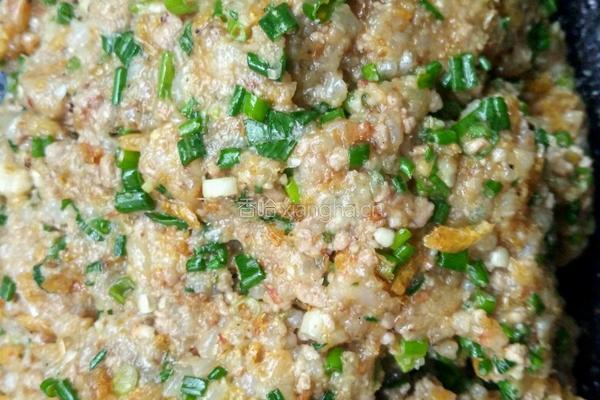 糯米虾仁豆腐圆的做法图解5