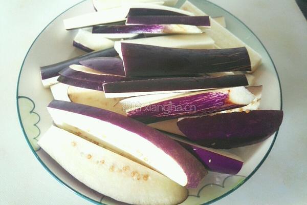 豆角拌茄子的做法图解2