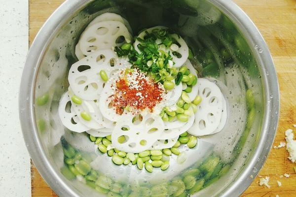 青豆藕片的做法图解9