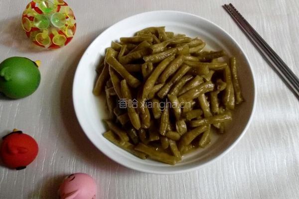 自制酸豆角的做法图解3