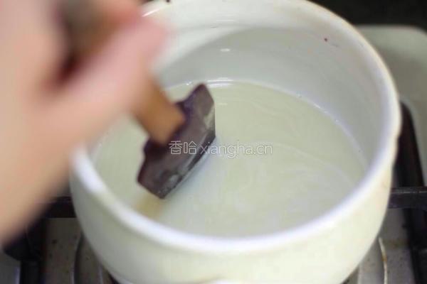 蓝莓冰淇淋的做法图解4