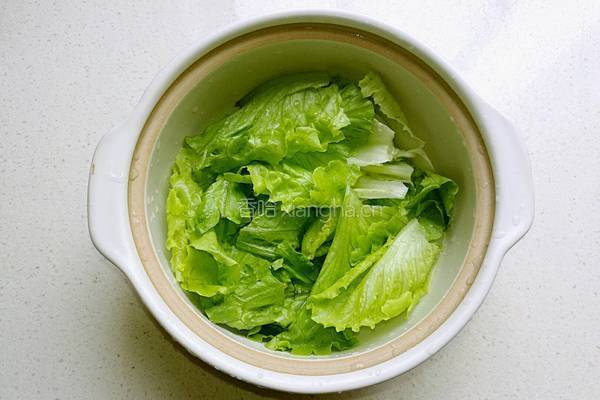 水煮双菇的做法图解3